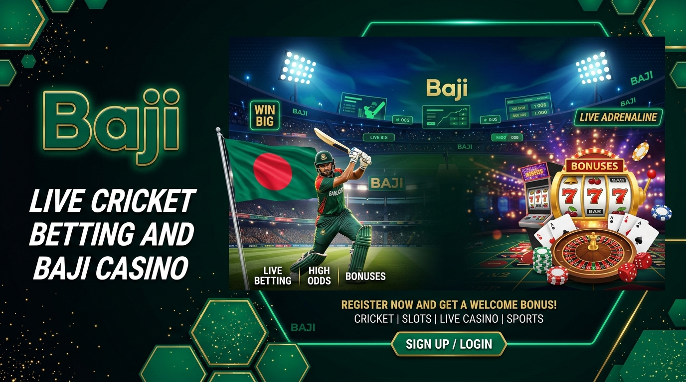 Baji Live Cricket Betting And Casino in Bangladesh